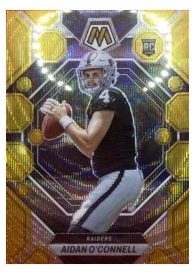 2023 Panini Mosaic Base Set Aidan O'Connell #281 card