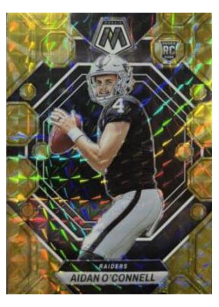 2023 Panini Mosaic Base Set Aidan O'Connell #281 card