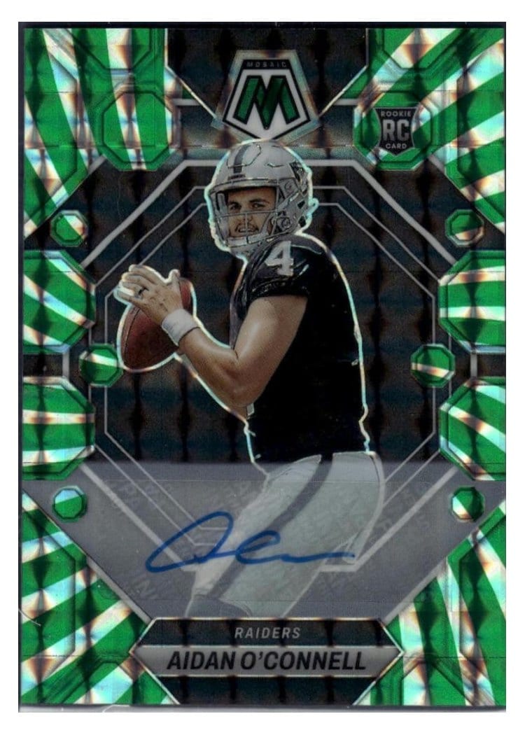2023 Panini Mosaic Base Set Aidan O'Connell #281 card