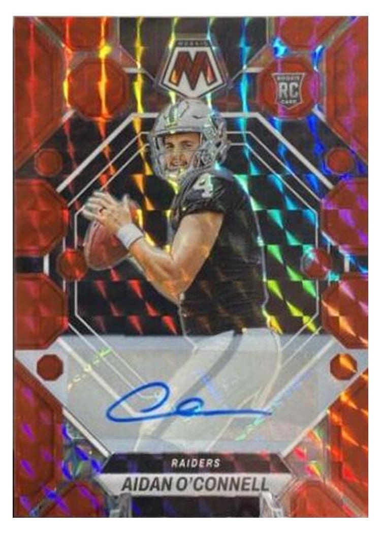 2023 Panini Mosaic Base Set Aidan O'Connell #281 card