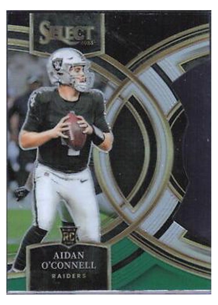 2023 Panini Select Base Set Aidan O'Connell #163 card