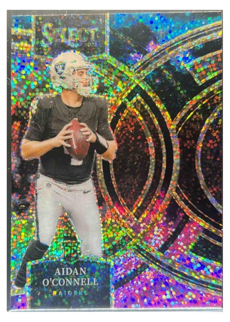 2023 Panini Select Base Set Aidan O'Connell #163 card