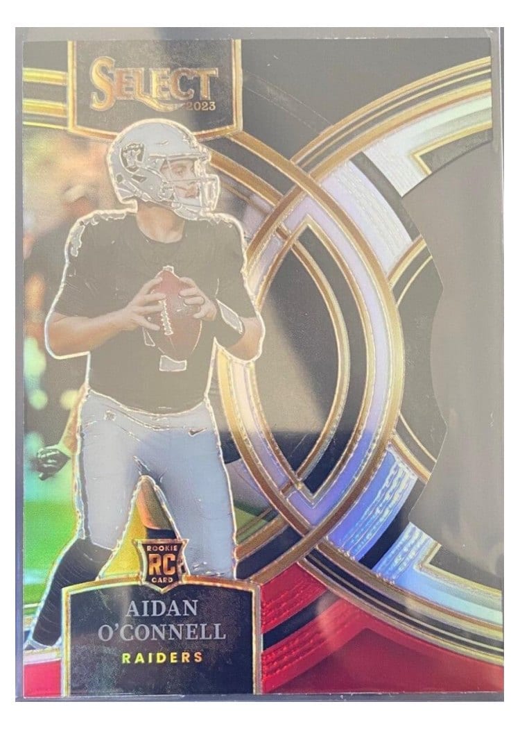 2023 Panini Select Base Set Aidan O'Connell #163 card