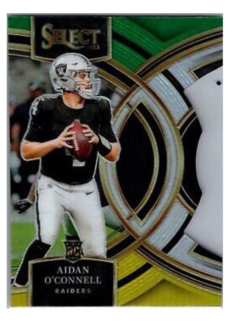 2023 Panini Select Base Set Aidan O'Connell #163 card