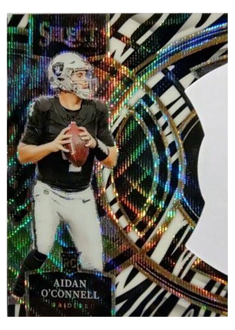 2023 Panini Select Base Set Aidan O'Connell #163 card