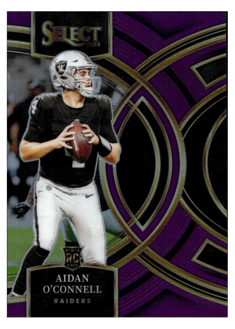 2023 Panini Select Base Set Aidan O'Connell #163 card