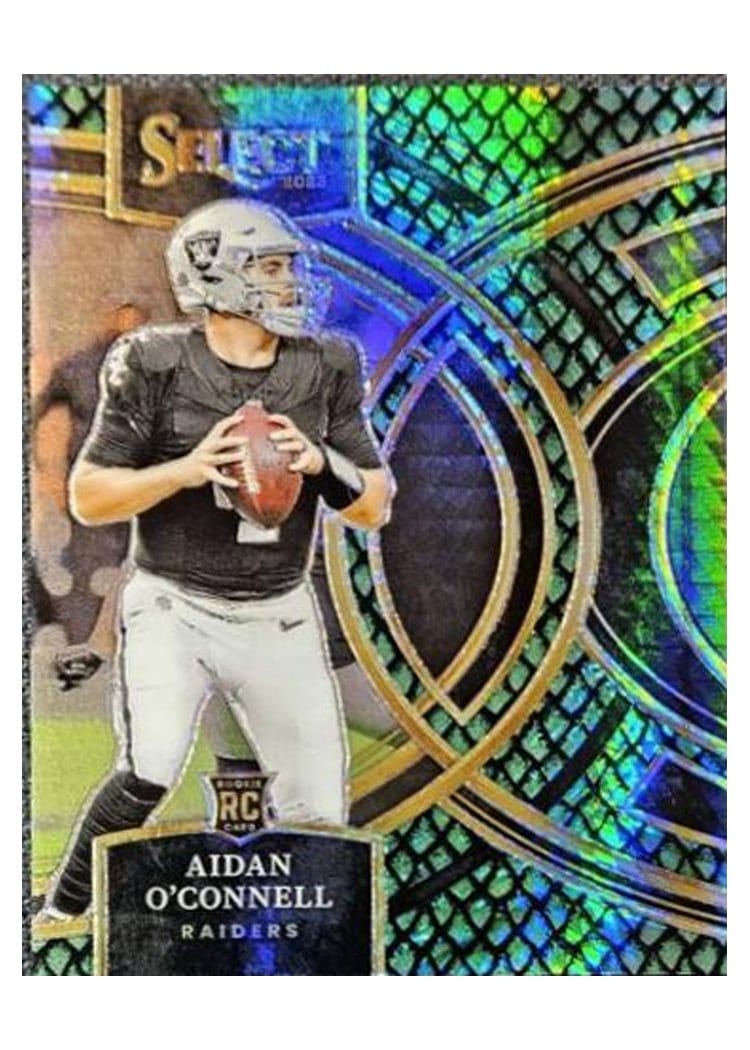 2023 Panini Select Base Set Aidan O'Connell #163 card