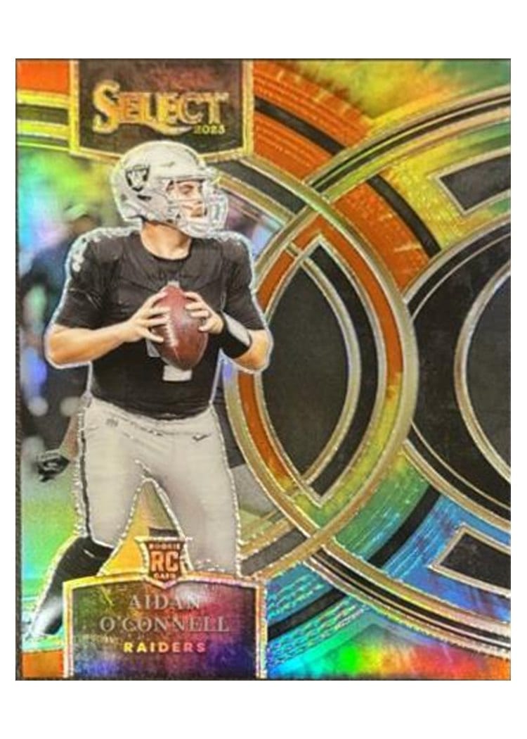 2023 Panini Select Base Set Aidan O'Connell #163 card
