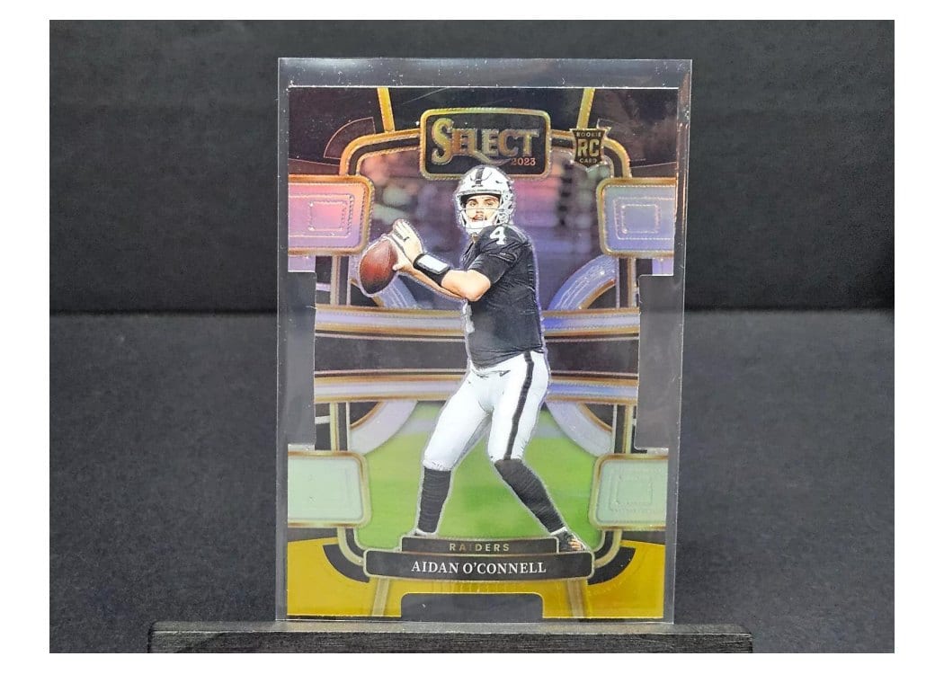 2023 Panini Select Base Set Aidan O'Connell #58 card