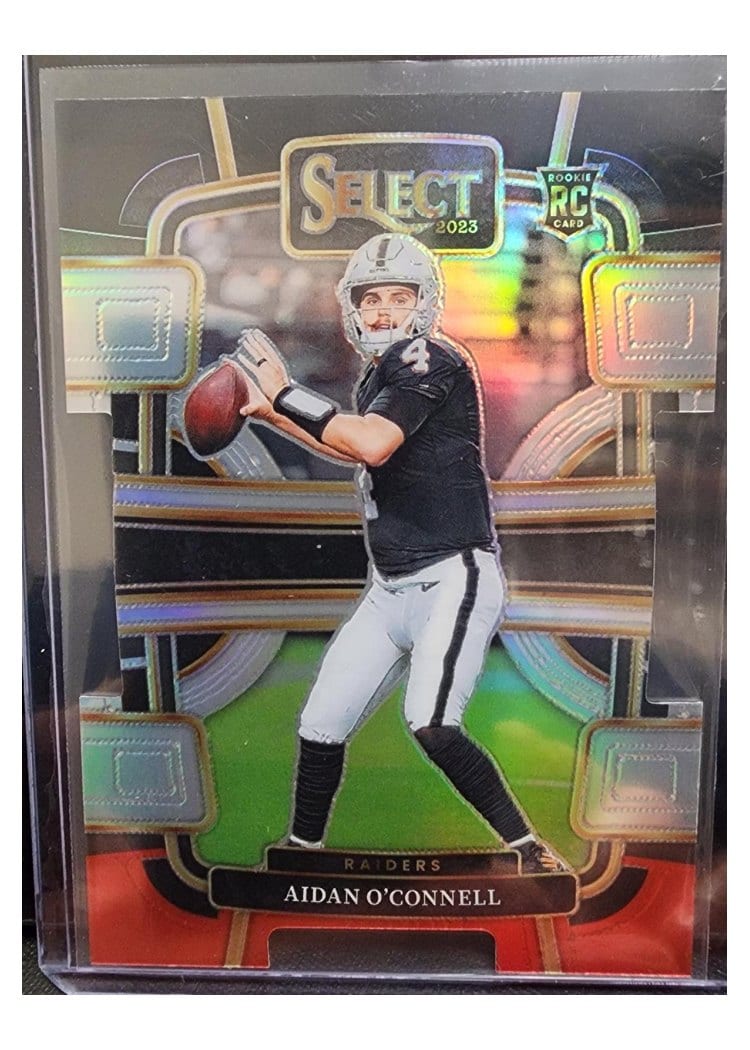 2023 Panini Select Base Set Aidan O'Connell #58 card