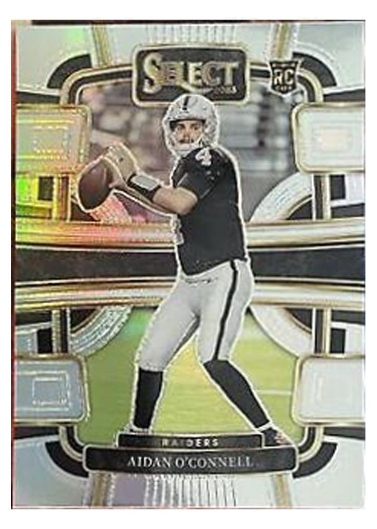 2023 Panini Select Base Set Aidan O'Connell #58 card