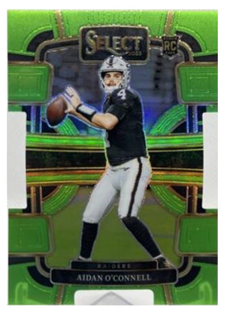 2023 Panini Select Base Set Aidan O'Connell #58 card