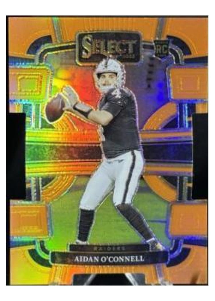 2023 Panini Select Base Set Aidan O'Connell #58 card