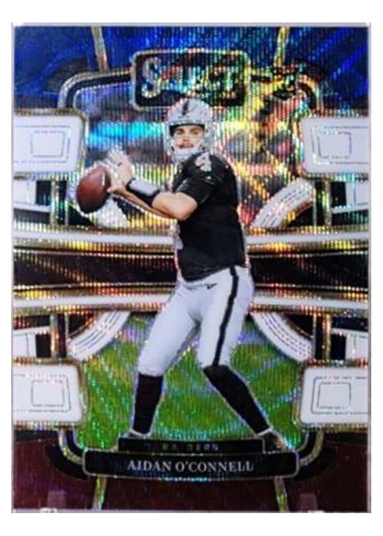 2023 Panini Select Base Set Aidan O'Connell #58 card