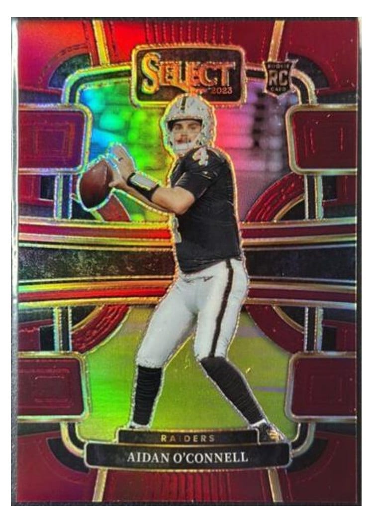 2023 Panini Select Base Set Aidan O'Connell #58 card
