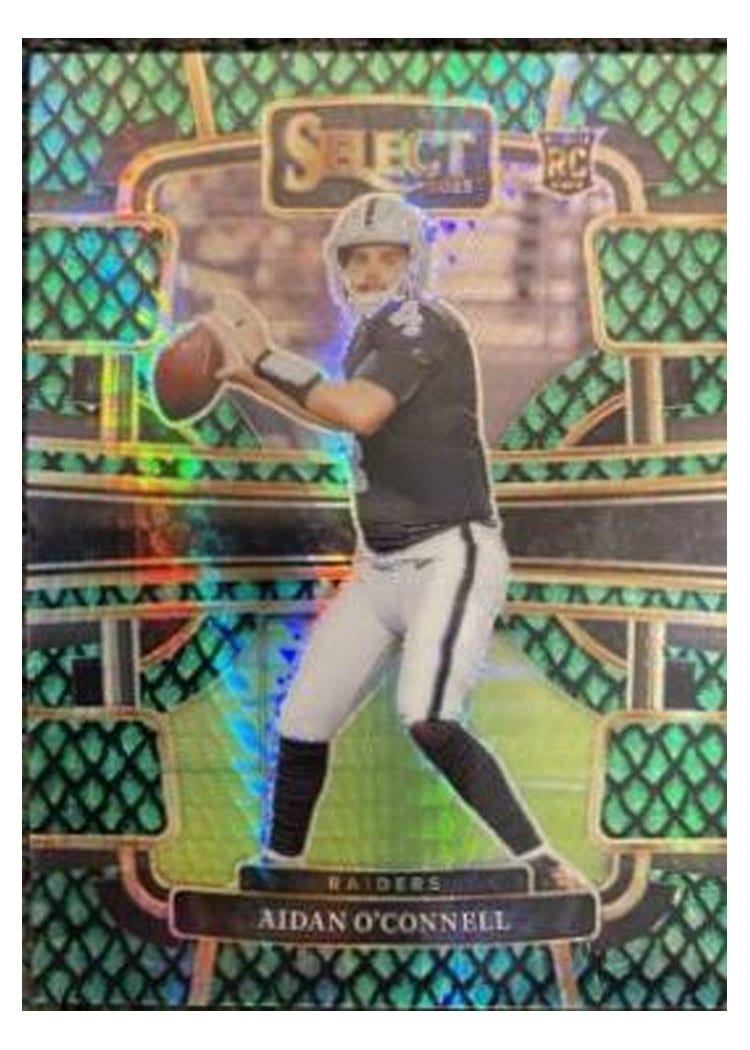 2023 Panini Select Base Set Aidan O'Connell #58 card