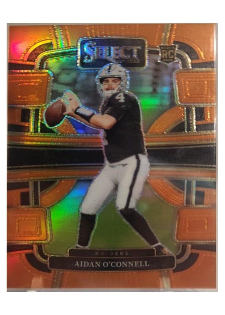 2023 Panini Select Base Set Aidan O'Connell #58 card
