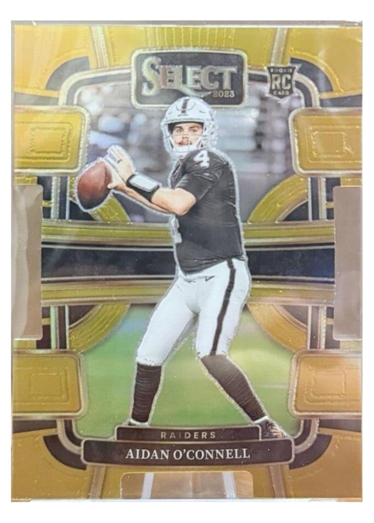 2023 Panini Select Base Set Aidan O'Connell #58 card