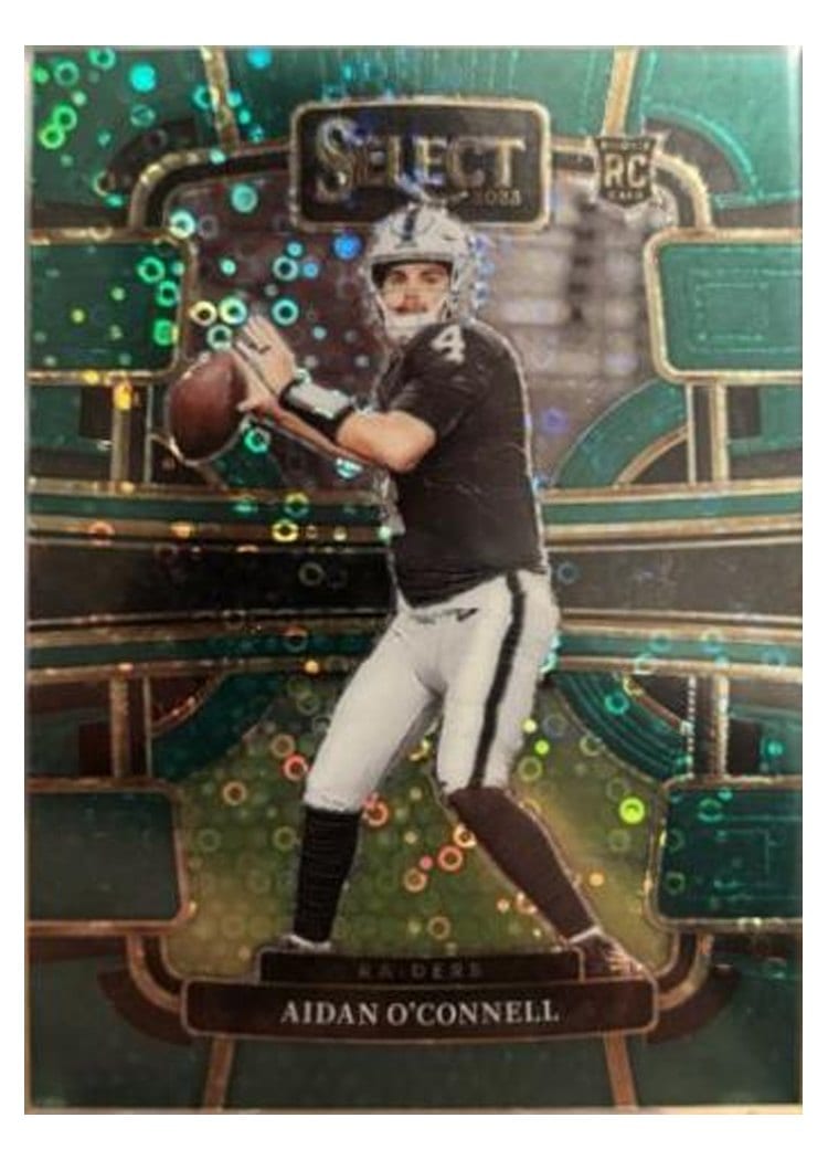 2023 Panini Select Base Set Aidan O'Connell #58 card