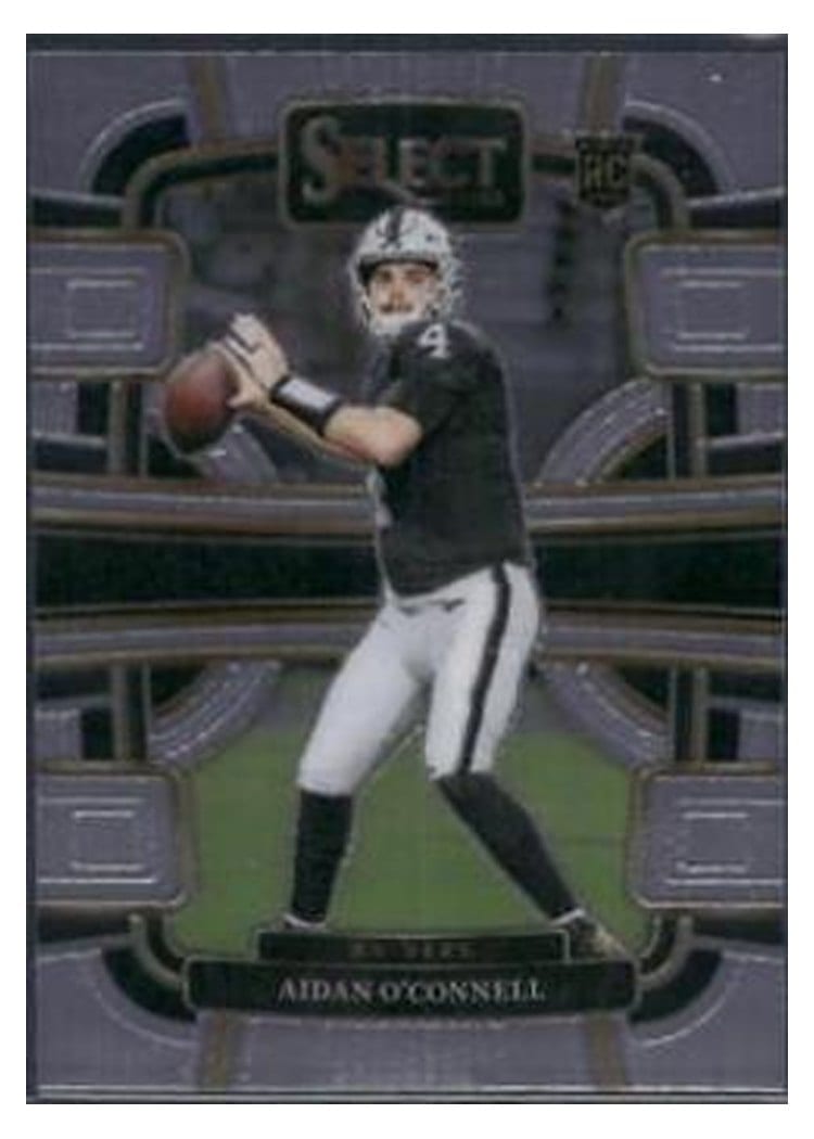 2023 Panini Select Base Set Aidan O'Connell #58 card