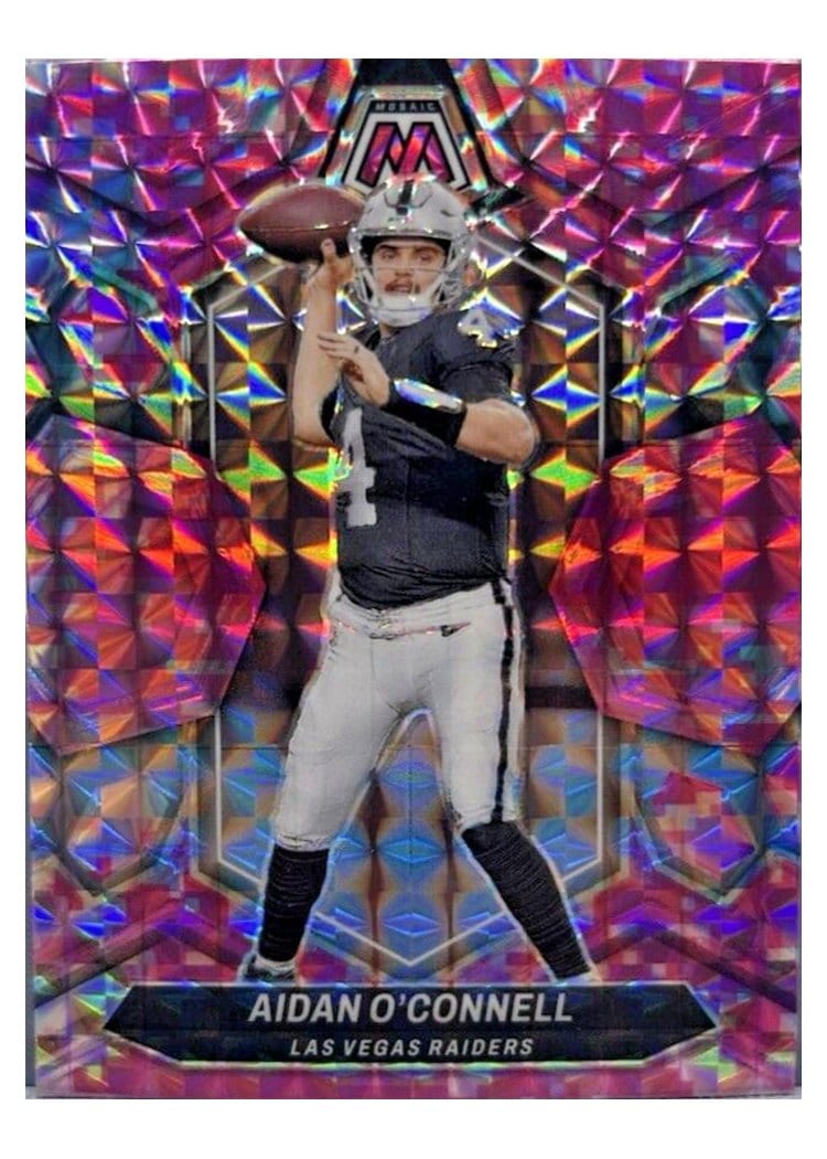 2024 Panini Mosaic Base Set Aidan O'Connell #113 card