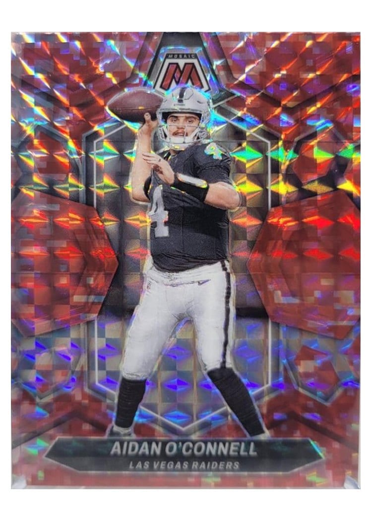 2024 Panini Mosaic Base Set Aidan O'Connell #113 card