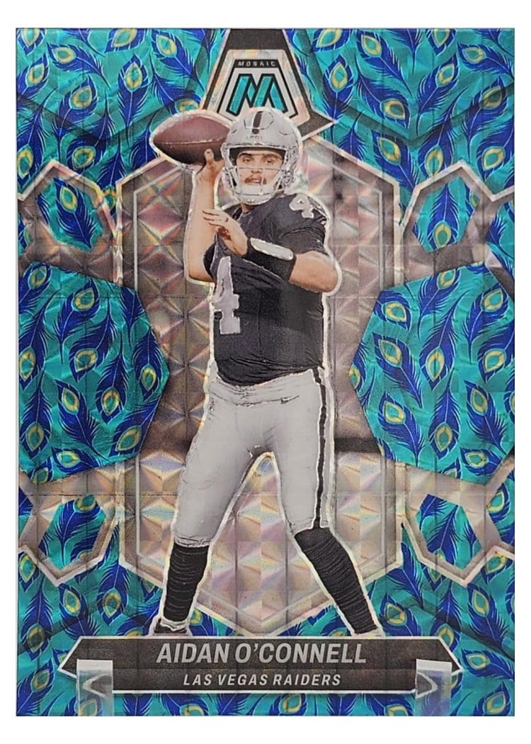 2024 Panini Mosaic Base Set Aidan O'Connell #113 card