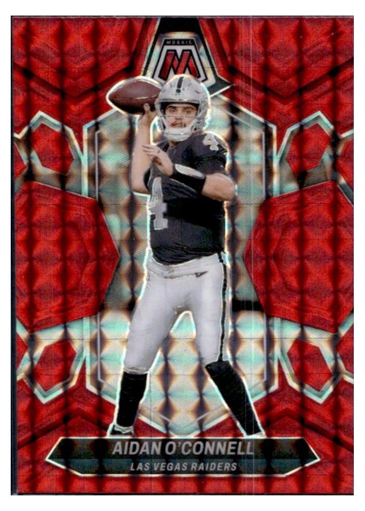 2024 Panini Mosaic Base Set Aidan O'Connell #113 card