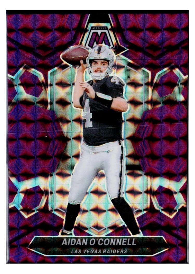 2024 Panini Mosaic Base Set Aidan O'Connell #113 card