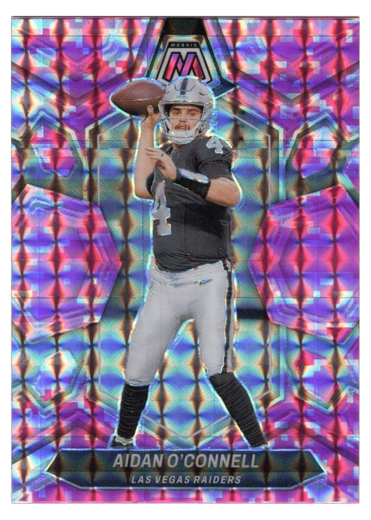 2024 Panini Mosaic Base Set Aidan O'Connell #113 card