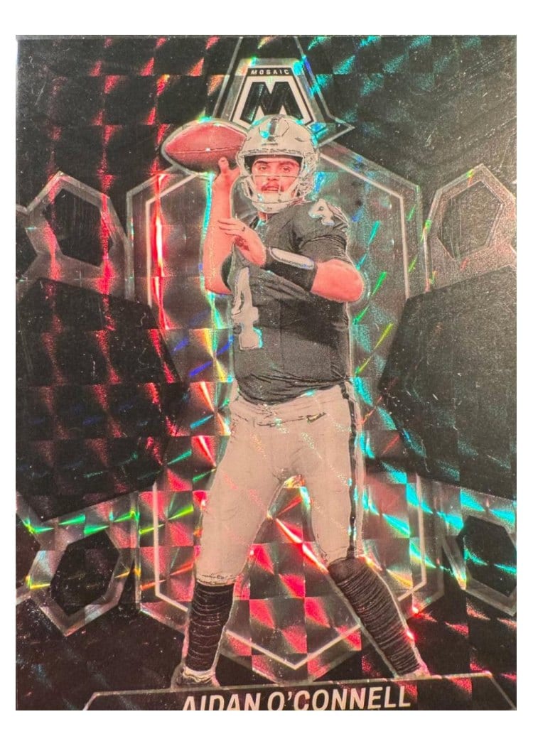 2024 Panini Mosaic Base Set Aidan O'Connell #113 card