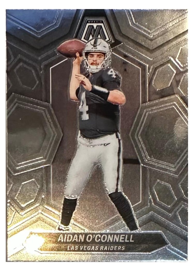 2024 Panini Mosaic Base Set Aidan O'Connell #113 card