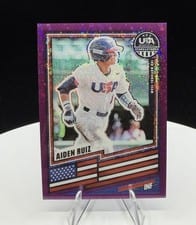 2026 Panini Stars and Stripes Prizm USA Aiden Ruiz #121 card