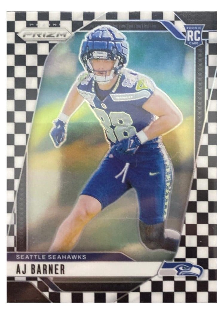 2024 Panini Prizm Base Set AJ Barner #304 card