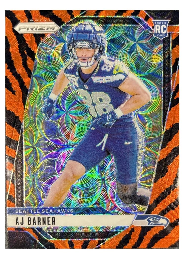 2024 Panini Prizm Base Set AJ Barner #304 card