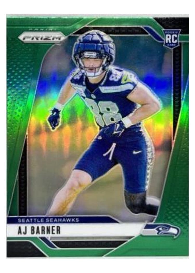 2024 Panini Prizm Base Set AJ Barner #304 card