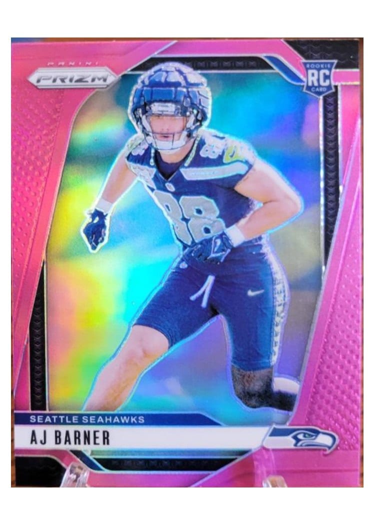2024 Panini Prizm Base Set AJ Barner #304 card