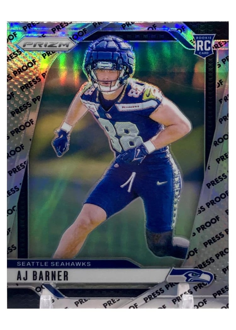 2024 Panini Prizm Base Set AJ Barner #304 card