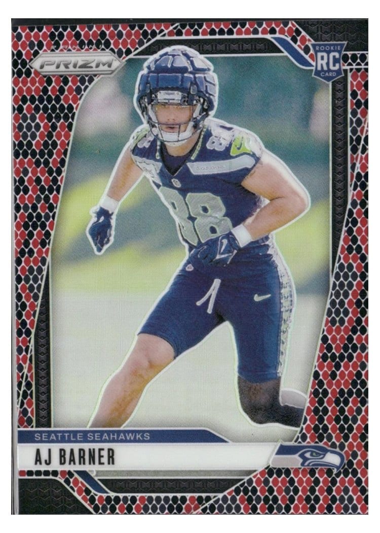 2024 Panini Prizm Base Set AJ Barner #304 card