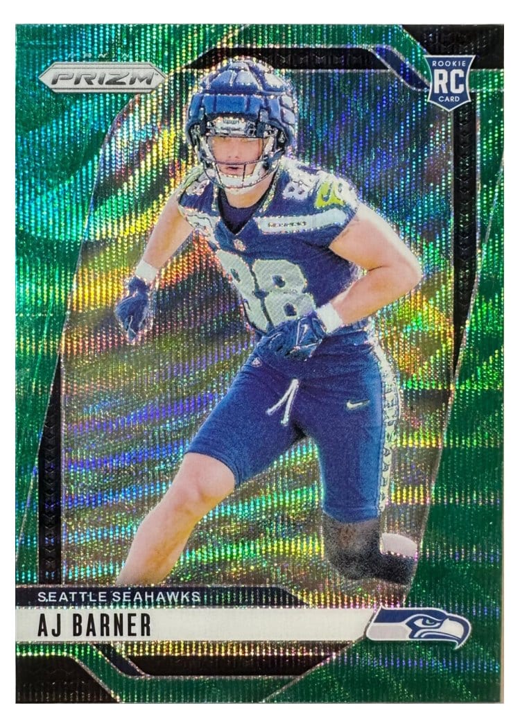 2024 Panini Prizm Base Set AJ Barner #304 card