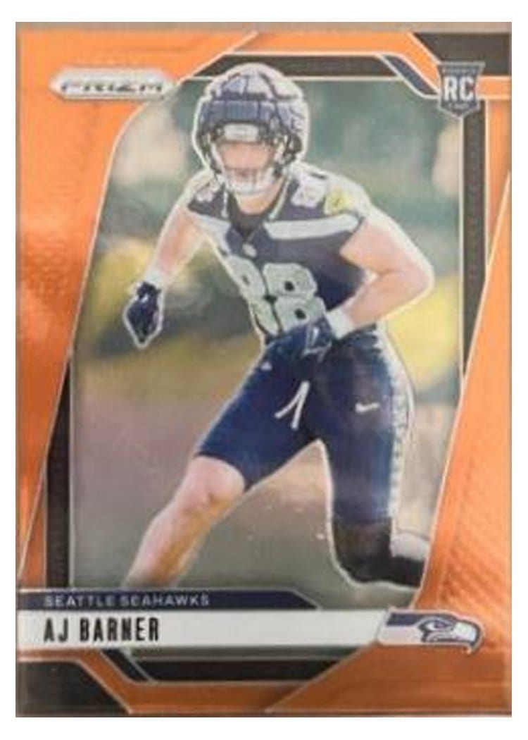 2024 Panini Prizm Base Set AJ Barner #304 card