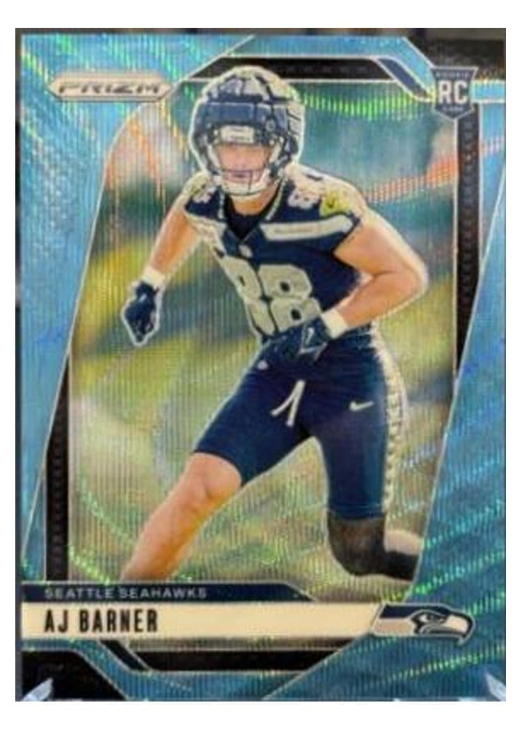 2024 Panini Prizm Base Set AJ Barner #304 card