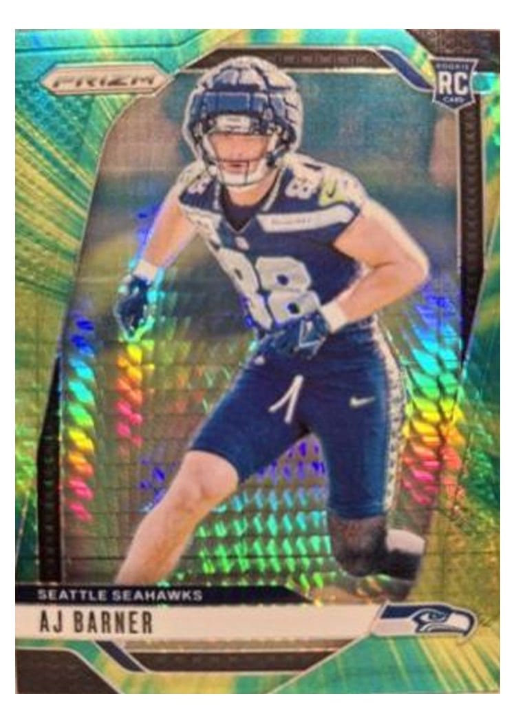 2024 Panini Prizm Base Set AJ Barner #304 card