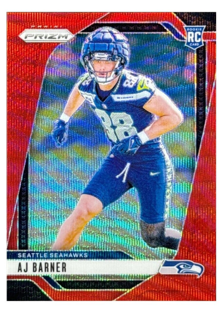 2024 Panini Prizm Base Set AJ Barner #304 card