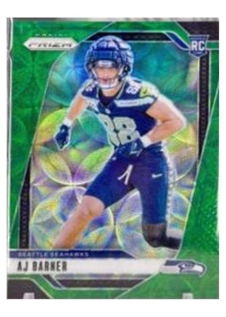 2024 Panini Prizm Base Set AJ Barner #304 card