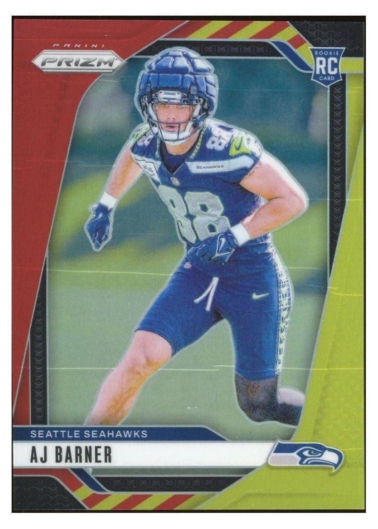 2024 Panini Prizm Base Set AJ Barner #304 card