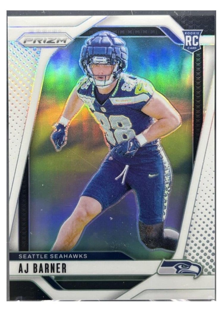 2024 Panini Prizm Base Set AJ Barner #304 card