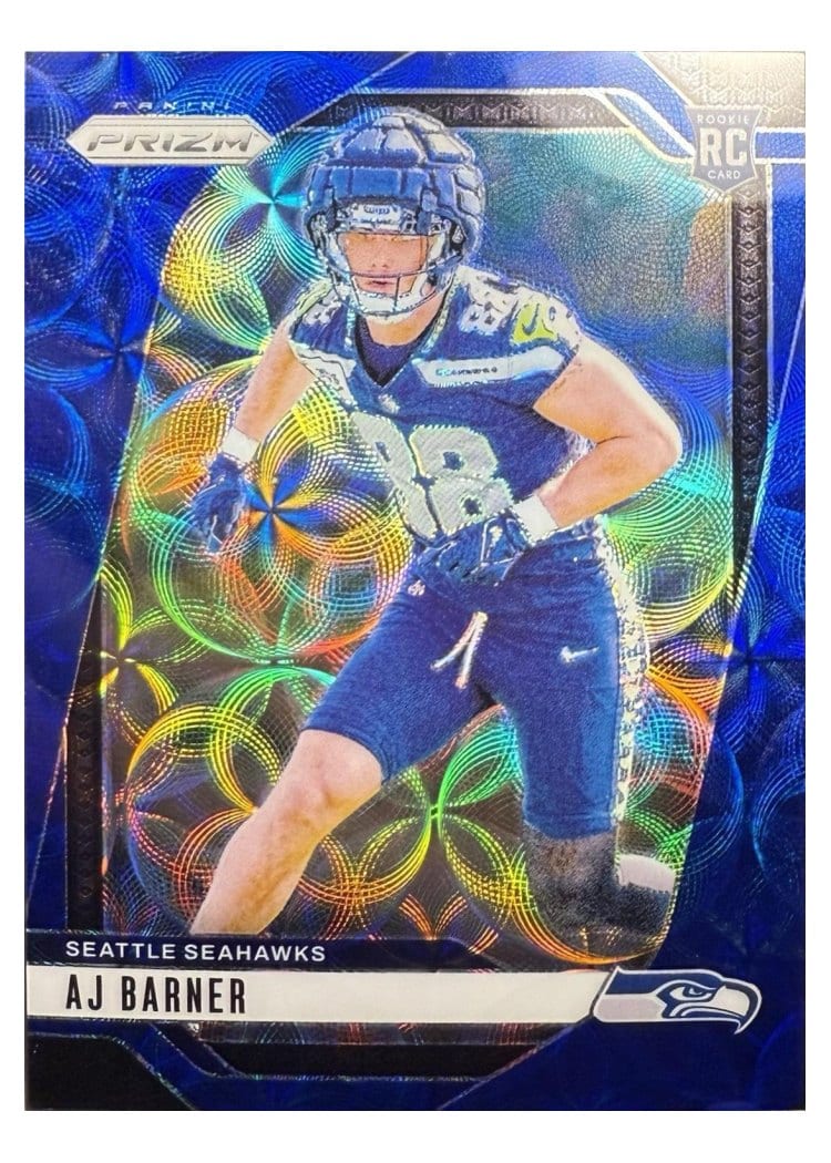 2024 Panini Prizm Base Set AJ Barner Choice Blue #304 card