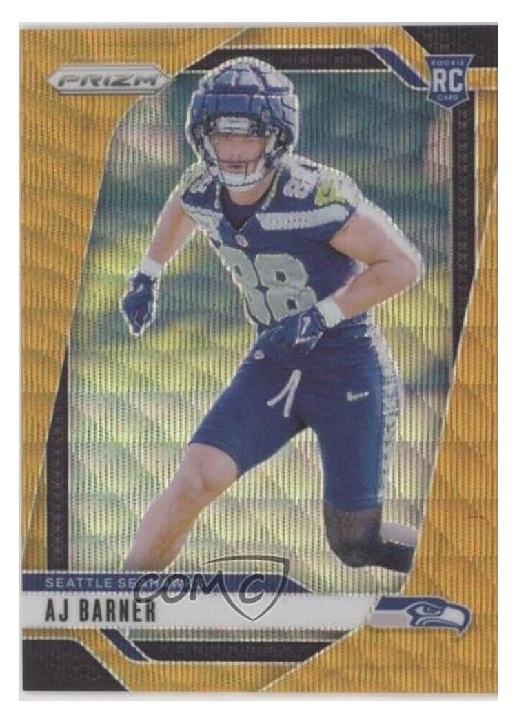 2024 Panini Prizm Base Set AJ Barner #304 card
