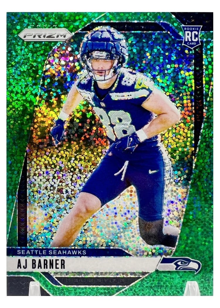 2024 Panini Prizm Base Set AJ Barner #304 card
